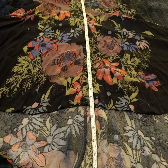 Free People Backyard Tunic casual floral dress NWOT 🎈HOST PICK🎈 - Picture 8 of 9